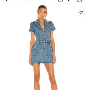 show me your mumu outlaw dress in tide